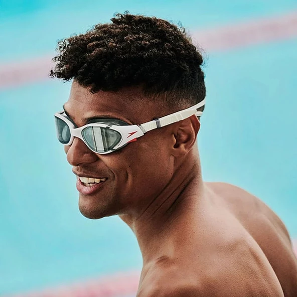 Speedo BIOFUSE REFLX GOG AU WHITE/SMOKE Gözlük SP00233214500 - 6