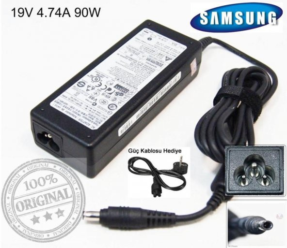 Orjinal Samsung NP-Q310-AS04TR Adaptor Şarj Aleti 19v Notebook Adaptörü