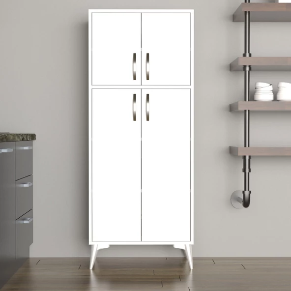 Büyük Boy Çok Amaçlı Dolap Beyaz - MDL0101 - 2