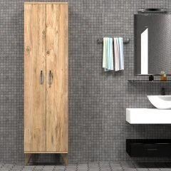 2 Kapılı 49cm Banyo Dolabı Çam - BDL0102 ürün görseli