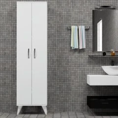 2 Kapılı 49cm Banyo Dolabı Beyaz - BDL0101 ürün görseli