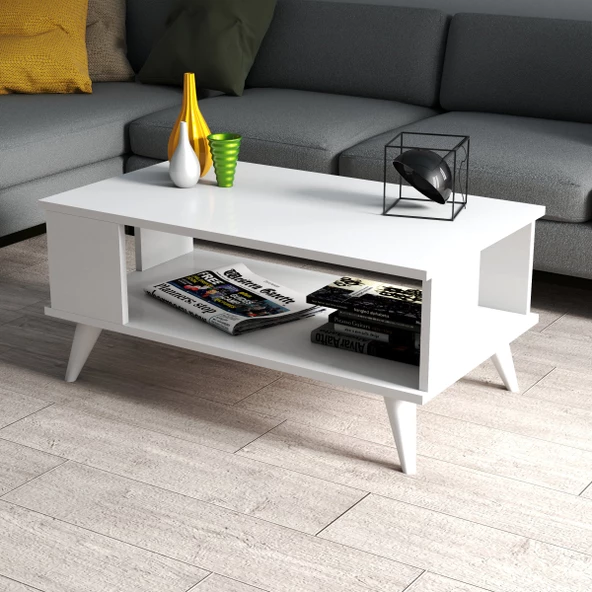 Orta Sehpa Beyaz- SHP0101 - 2