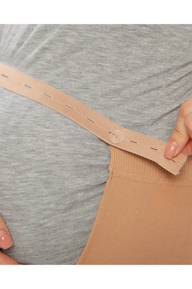 Hamile Külotlu Varis Çorabı Kapalı Burun Orta Basınç VARİTEKS 907 - 2