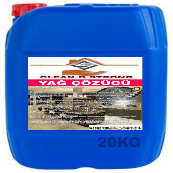 YAĞ ÇÖZÜCÜ 20KG