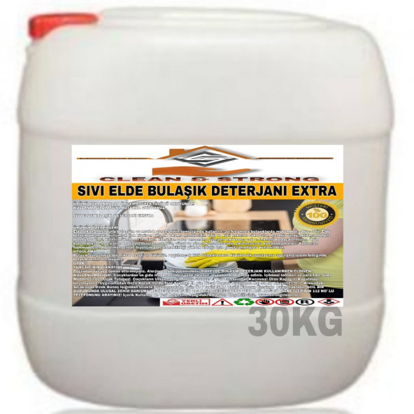 SIVI ELDE BULAŞIK DETERJANI EXTRA 30KG