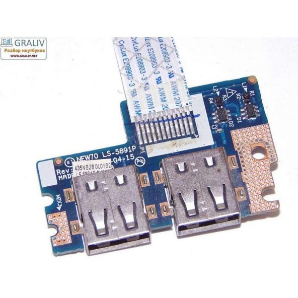 Acer Aspire 5742-373G32MNKK Usb giriş soket kart board