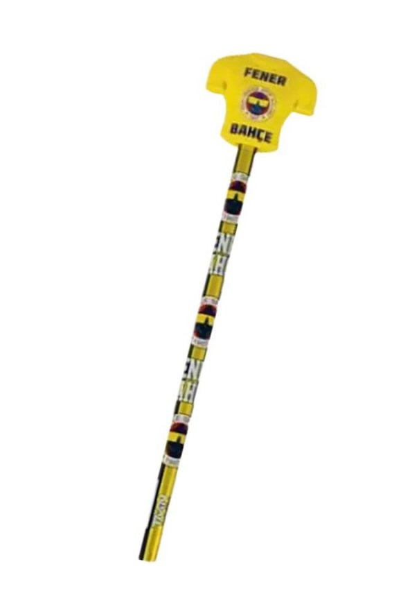 Taraftar Silgili Kurşun Kalem 2 Adet Fb Silgili Kalem Fenerbahçeli Kurşun Kalem Silgili - 2