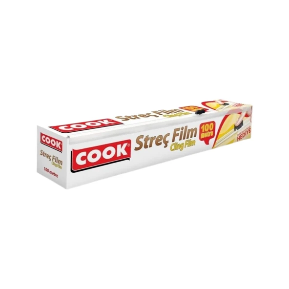 COOK Streç Film 30 cm x 100 m + Kayar Bıçak - 1