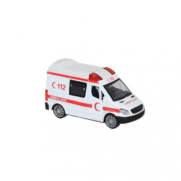 Sesli Işıklı Çek Bırak Ambulans/İtfaiye 1:30 588A 8112