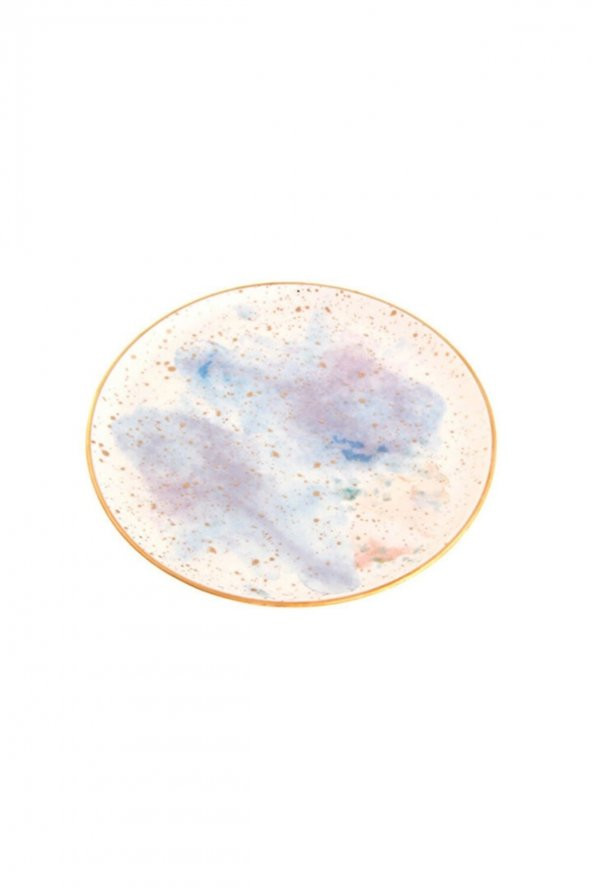 Porland Cosmos Desen Düz Tabak 24cm 04ALM006667 - 2