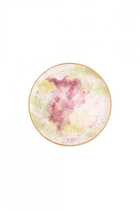 Porland Cosmos Desen Düz Tabak 24cm 04ALM006665