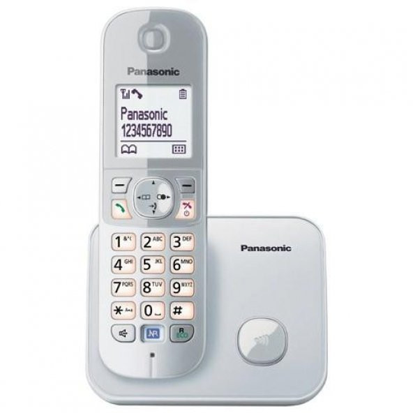 Panasonic KX-TG6811 Dect Telefon Beyaz