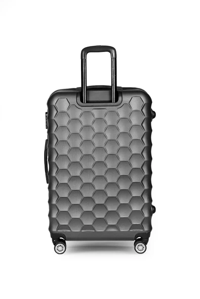 Polo&Sky Petek Model Füme Renk Büyük Boy Valiz - 4