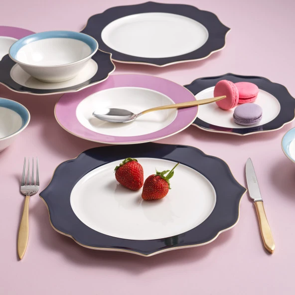 Schafer Talya Yemek Takımı 24 Parça-Asorti - 4