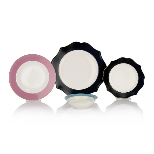 Schafer Talya Yemek Takımı 24 Parça-Asorti - 5