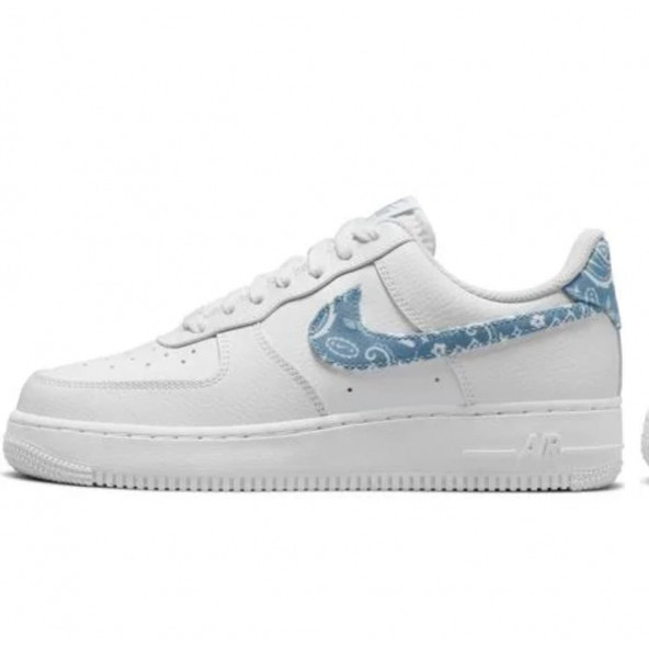 Nike Air Force 1 '07 Essential Paisley Spor Ayakkabı DH4406-100 MAVİ ŞAL - 2