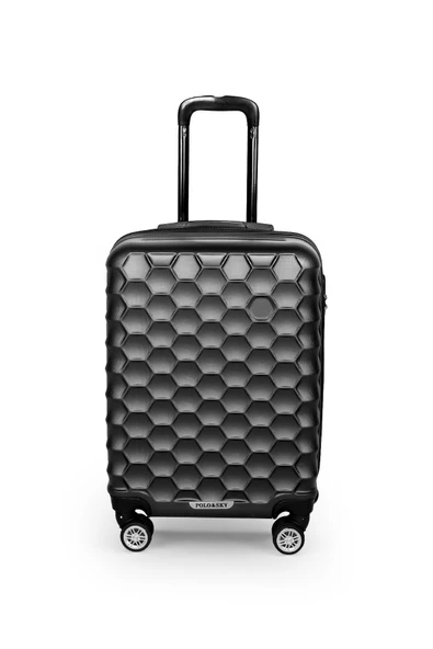 Polo&Sky Petek Model Füme Renk Kabin Boy Valiz - Resim 3