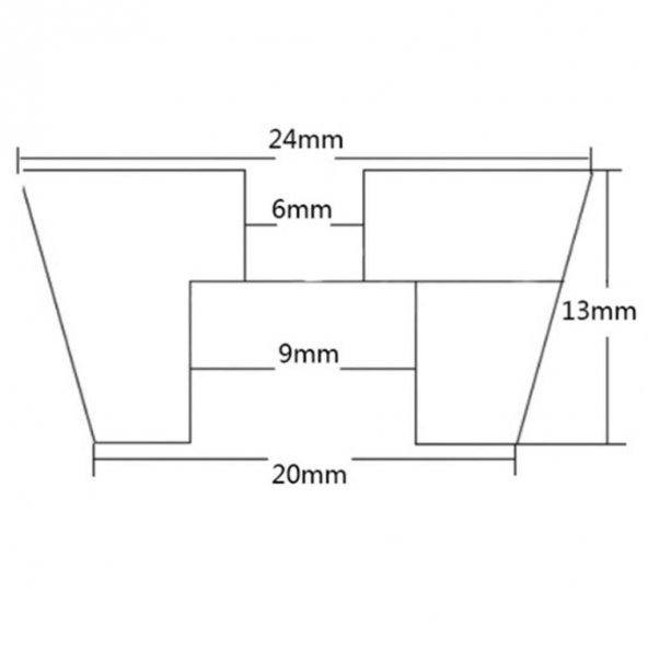 20x16x10 M4 Titreşim Önleyici Ayak Seti - Resim 2
