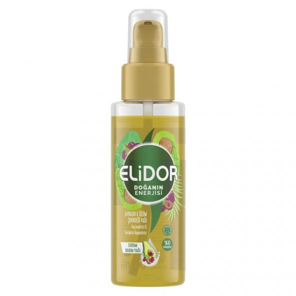 Elidor Doğanın Enerjisi 80Ml Argan Üzüm Çekir Yağı