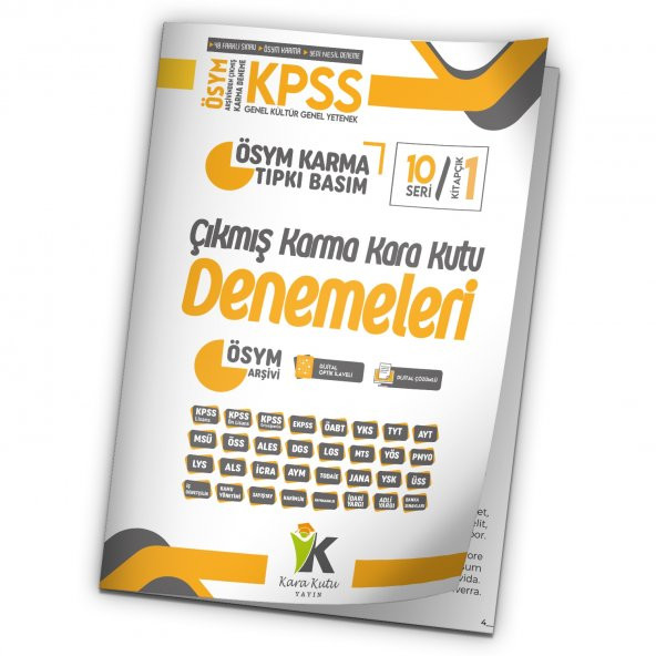 2023 KPSS ÖSYM Arşivi Çıkmış Soru Karma Genel Yetenek Genel Kültür D. Çözümlü Deneme 10/1.Kitapçık