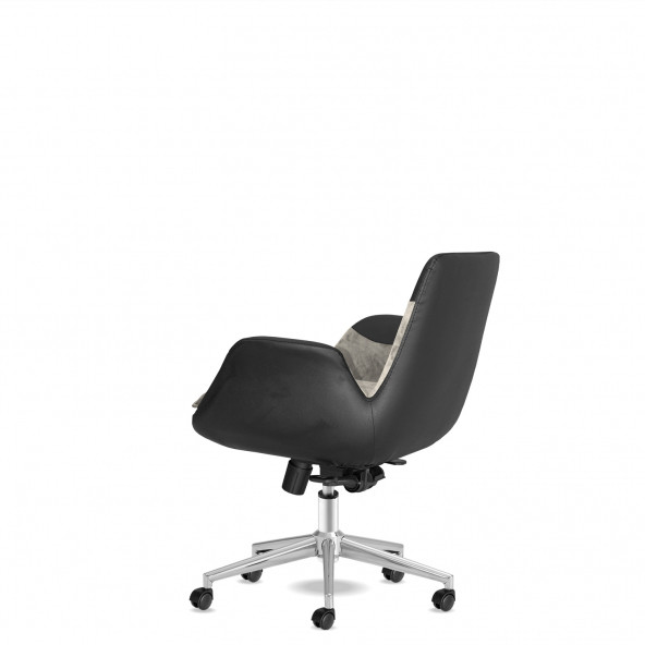 Calitte Personel Çalışma Koltuğu Storm Krem Krom - 4