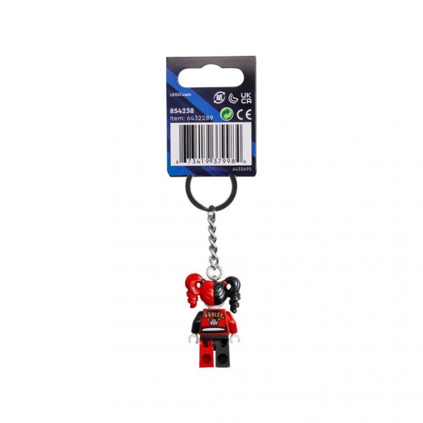 LEGO Super Heroes 854238 Harley Quinn Keyring - Resim 2