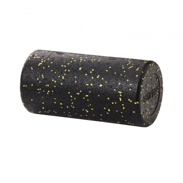 Masaj Rulosu Foam Roller Orta Sert Sarı +Siyah 30 cm