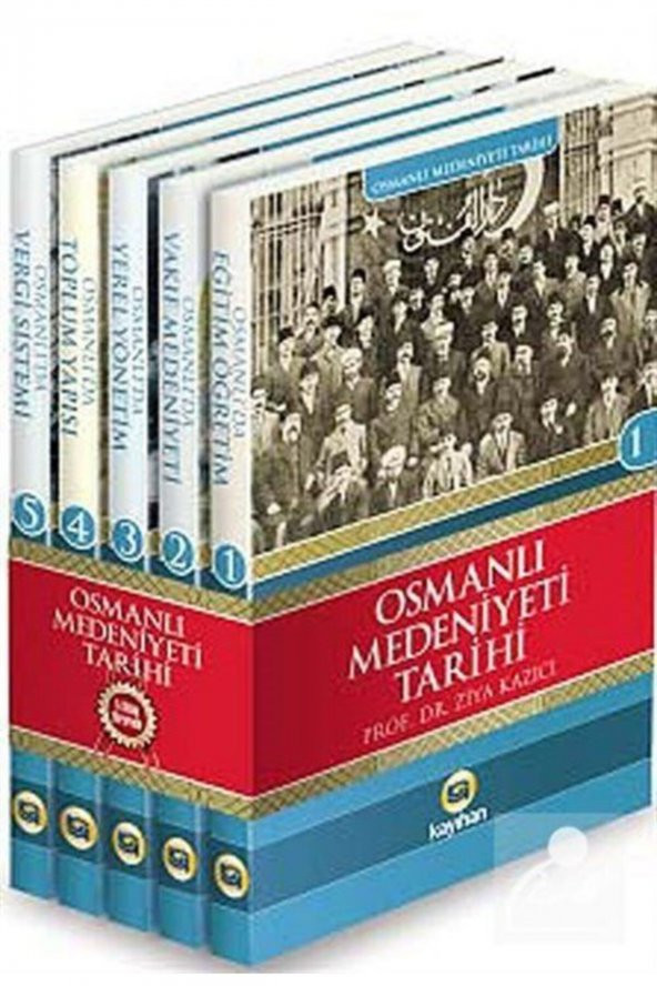 Osmanlı Medeniyeti Tarihi Seti (5 Kitap) ürün görseli