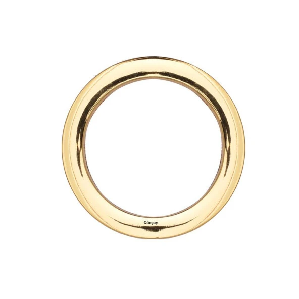 Sabit Halka Kulp 64mm Altın - Resim 2