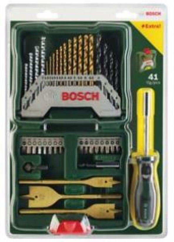 BOSCH X-Line 41 Parça Vidalama&Matkap Ucu Seti