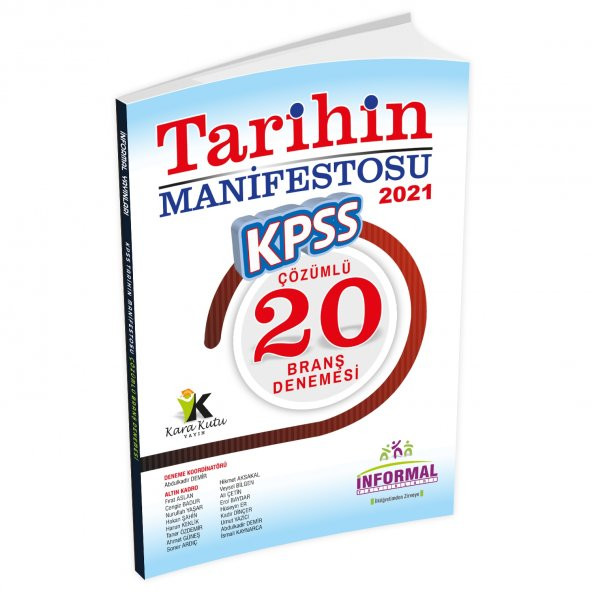 2023 KPSS Türkçe-Mat-Tarih-Coğrafya-Vatandaşlık Manifesto BRANŞ Denemesi Çözümlü 5li Altın Paket SET