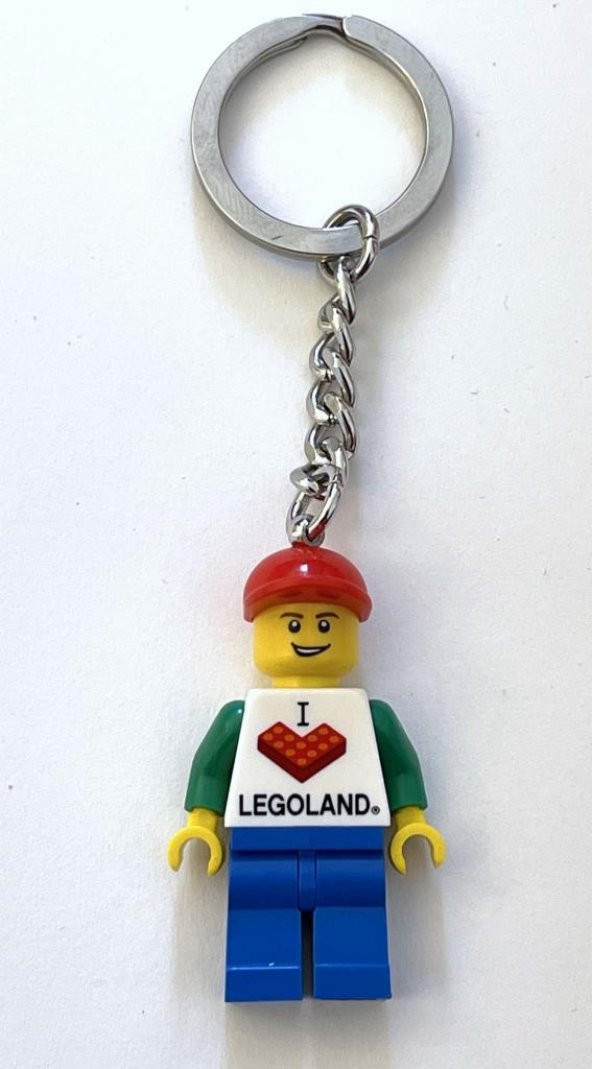 LEGO Gear 851332 I Brick LEGOLAND Key Chain (Male)