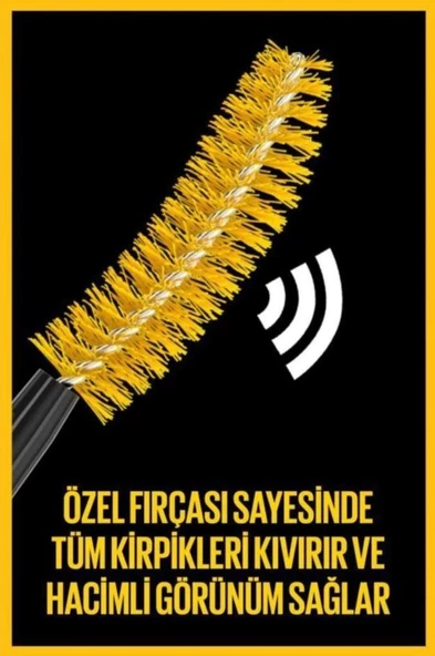 Maybelline New York Siyah Bonus Maskara - Colossal Curl Bounce Mascara - 4