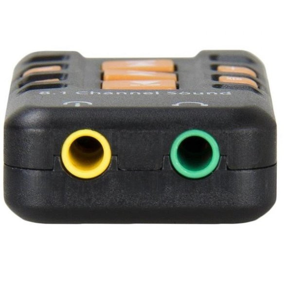 Harici 8.1 Kanal Usb Çevirici 3.5mm Mikrofonlu Ses Kartı 4753 - 4