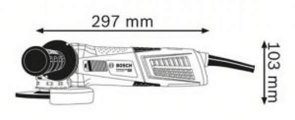 GWX 13-125 S AVUÇ TAŞLAMA (X-Lock) - 2