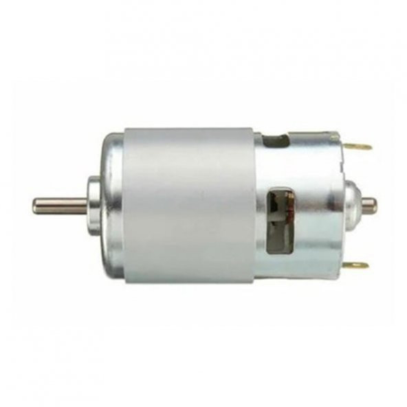 RS775 DC Motor 24V 15000 Rpm Rulmanlı Şarjlı Matkap CNC Motor