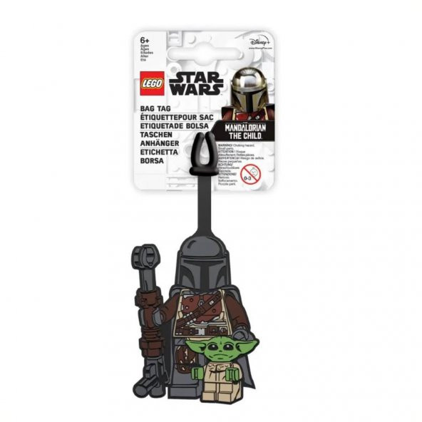 LEGO Star Wars 5006367 The Mandalorian With The Child Bag Tag