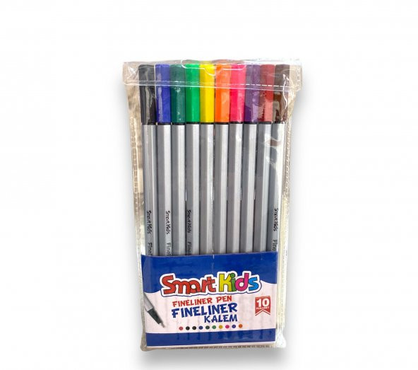 Smart Kıds 3563 Fınelıner Kalem 10 Renk Pvc Paket