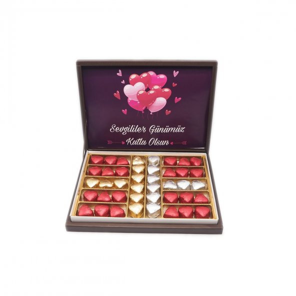 Sevgililer Günü Çikolatası Seni Seviyorum Baskılı Çikolata 42 adet - 6
