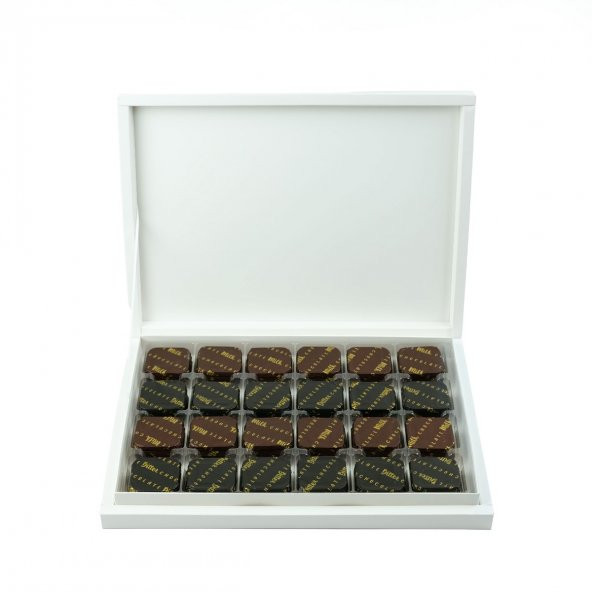 Beyaz Kutu Sargılı Madlen Çikolata 84 Adet - 5