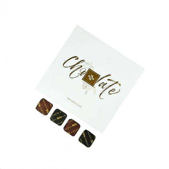 Beyaz Kutu Sargılı Madlen Çikolata 48 Adet - 4