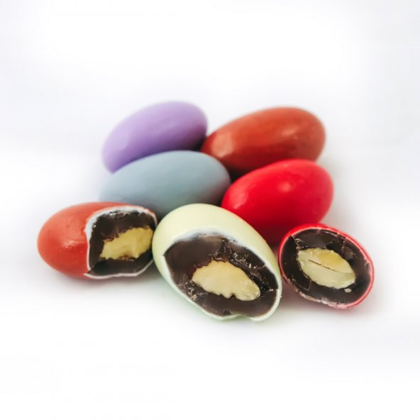 Karışık Renkli Badem Draje 150g - 6