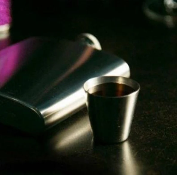 Çelik Shot Bardak Mini 4Adet - 3