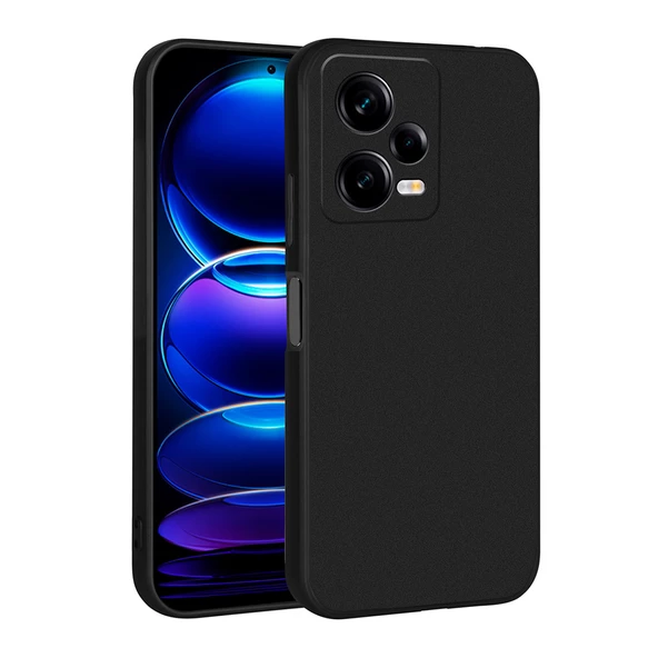 Gpack Xiaomi Redmi Note 12 Pro 5G Kılıf Premier Silikon Mat KorumaNano Glass