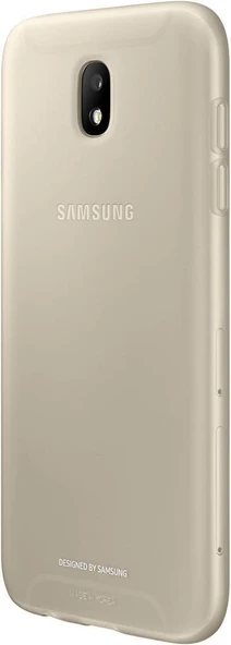 Samsung Galaxy J5 2017 Orjinal Jelly Silikon Kılıf - Gold - 7