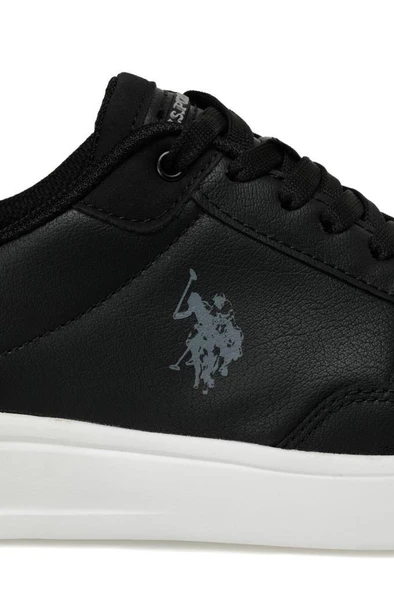 U.S Polo Assn. ELTA 3FX Unisex Sneaker Ayakkabı Siyah 36-40 - 7
