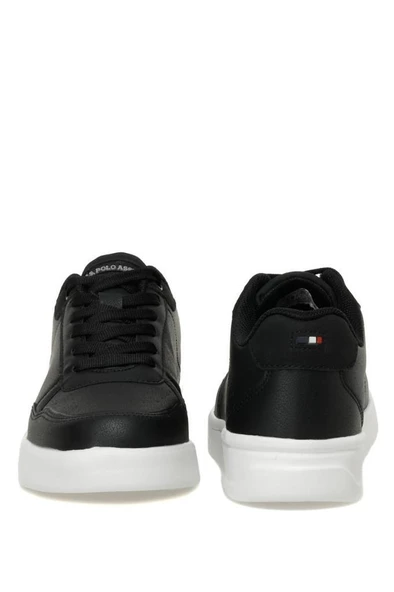 U.S Polo Assn. ELTA 3FX Unisex Sneaker Ayakkabı Siyah 36-40 - 6