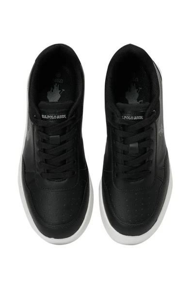 U.S Polo Assn. ELTA 3FX Unisex Sneaker Ayakkabı Siyah 36-40 - 5