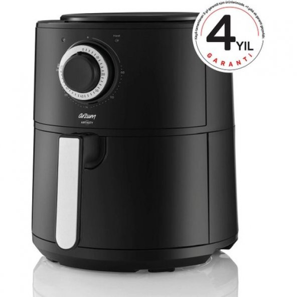 Arzum AR2062-G Airtasty Air FryerSıcak Hava Fritözü Gümüş - 2