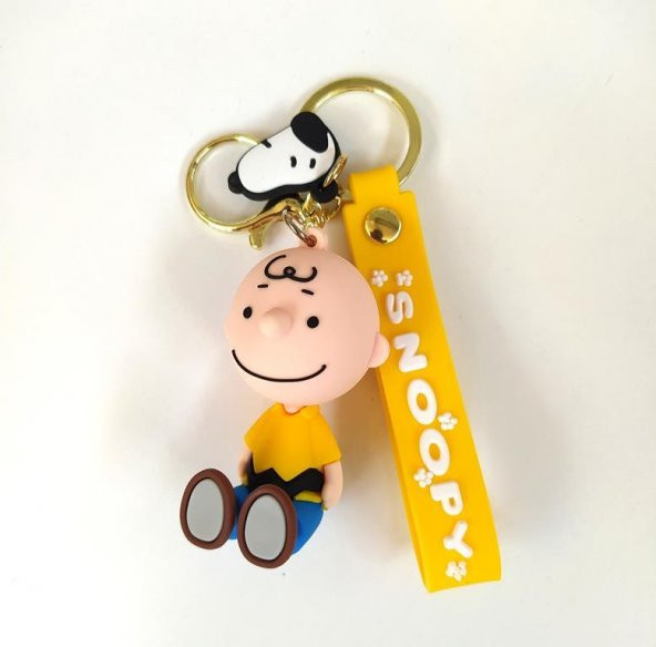 Anahtarlık Snoopy Charlie Brown Silikon Anahtarlık Çanta Süsü Karakter Figür Oyuncak Aksesuar 14380 ürün görseli